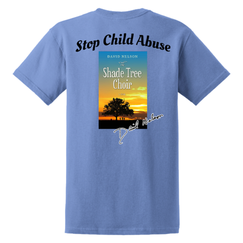 The Shade Tree Choir shirt in blue